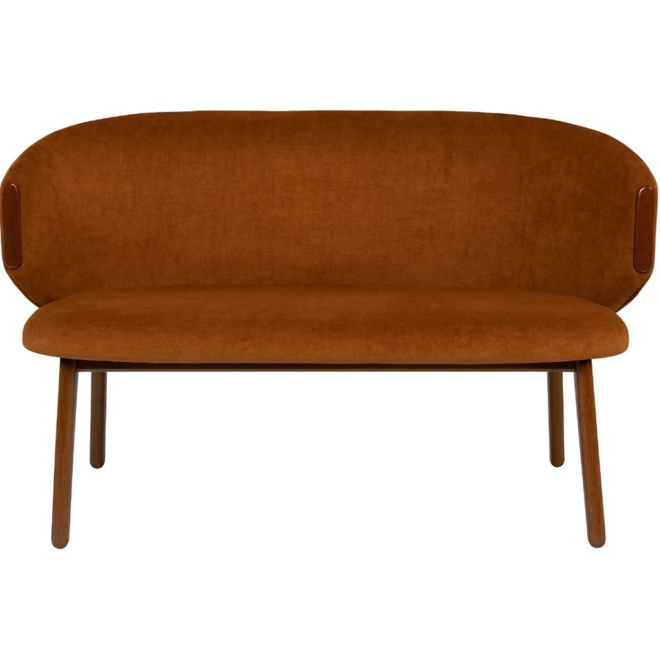 Arco 2 Seat Bench in Adore Velvet Finish